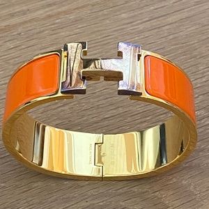 hermes clic clac H bracelet - authentic - cuff